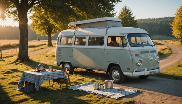 Cuisiner et dormir sur la route au rythme des paysages changeants