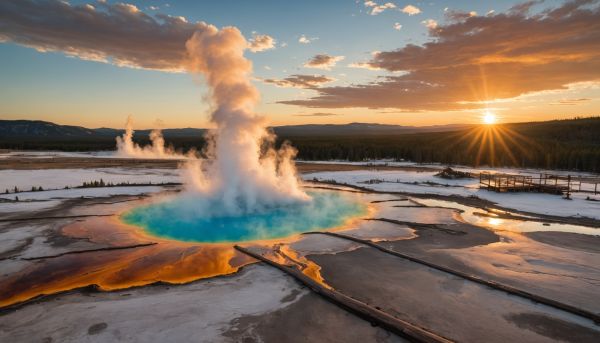 Le parc de Yellowstone abrite des merveilles géologiques uniques