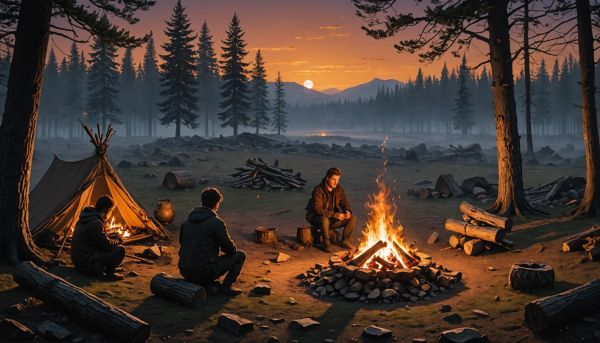 Pourquoi le feu de camp réchauffe les soirées