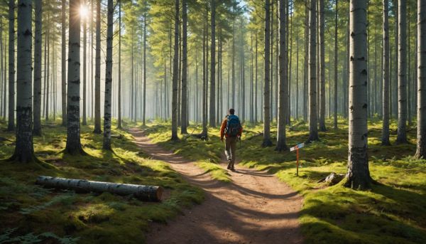 Pourquoi suivre les pistes forestières balisées pour plus de sécurité