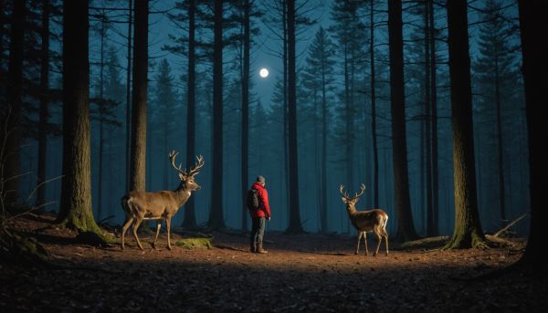 Quel comportement adopter face à la faune sauvage en pleine nuit