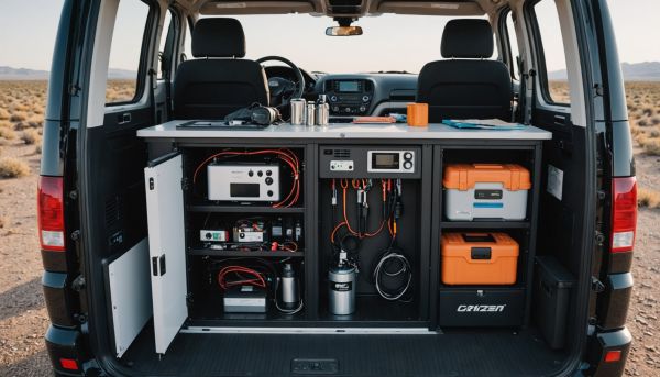 Quel type de batterie auxiliaire choisir pour son van aménagé pro