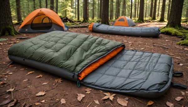 Sacs de couchage et matelas de randonnée robustes