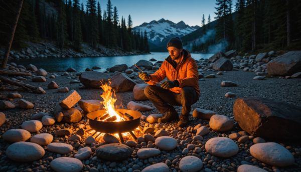 Sécurité maximale et guimauves grillées la nuit