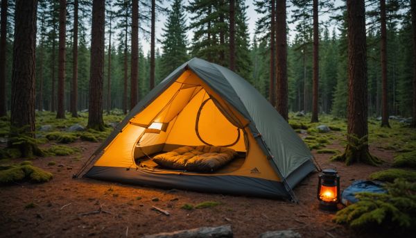 Un bon matelas isolant garantit un repos réparateur sous la tente