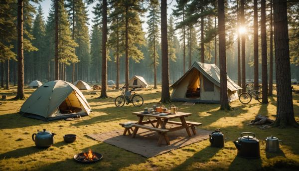 Vivre des vacances camping en profitant de la liberté en plein air